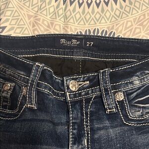 Miss Me Dark Wash Denim Jeans